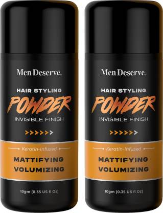 Men Deserve Hair Volumizing Powder Wax for High Volume, Strong Hold, Matte  Look Hair Powder - Price in India, Buy Men Deserve Hair Volumizing Powder  Wax for High Volume, Strong Hold, Matte