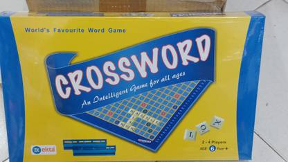 Mohini Collection Crossword Board Game for kids Word Games ...