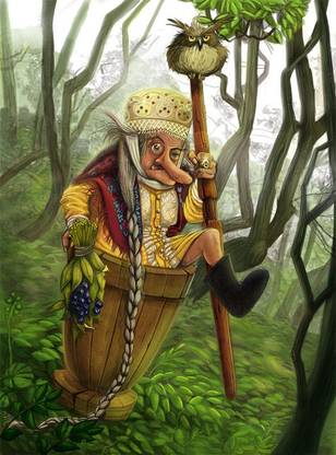 Baba Yaga Cartoon Multicolour Photo Paper Print Poster Photographic Paper Photographic Paper - Animation & Cartoons posters in India - Buy art, film, design, movie, music, nature and educational paintings/wallpapers at Baba Yaga Cartoon Multicolour Photo Paper Print Poster Photographic Paper Photographic Paper - Animation & Cartoons posters in India - Buy art, film, design, movie, music, nature and educational paintings/wallpapers at