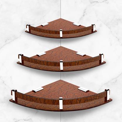 BARCROCK Wall Mounted Bathroom Corner Shelves/Corner Shelf/Corner Stand ...