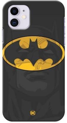Thermobeans Back Cover for DC Batman Face & Logo Design Printed Hard Case  For IPhone 12, IPhone 12 Pro - Thermobeans : 