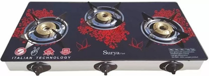 surya crystal 3 burner glass