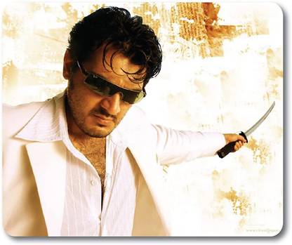 MIKKA Billa Movie Thala Printed Mouse Pad for Pc Anti Skid Designer Gaming Mouse 6715 Mousepad - MIKKA : MIKKA Billa Movie Thala Printed Mouse Pad for Pc Anti Skid Designer Gaming Mouse 6715 Mousepad - MIKKA :