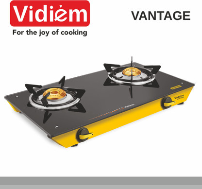 vidiem glass top gas stove