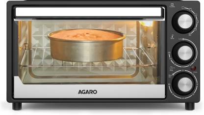 Agaro Grand Toaster Grill with Convection Cake Baking OTG with 5 Heating Mode (Black, 21Litre)