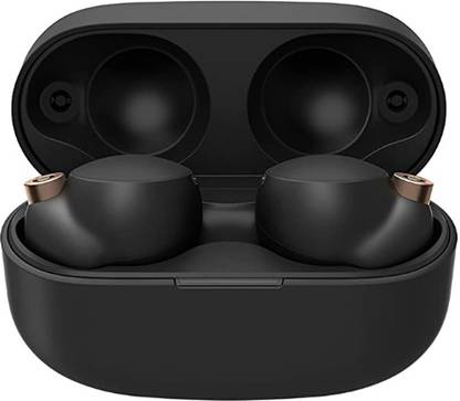[For SBI Credit Card EMI] SONY WF-1000XM4 with 36 Hrs Playtime and Industry Leading Noise Cancellation Bluetooth Headset  (Black, True Wireless)