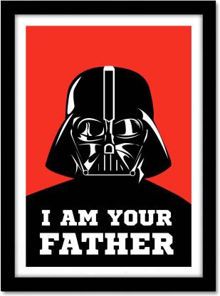 Darth Vader Framed Poster for Room & Office(10x13 inch,Framed) Paper Print  - Movies posters in India - Buy art, film, design, movie, music, nature and  educational paintings/wallpapers at 