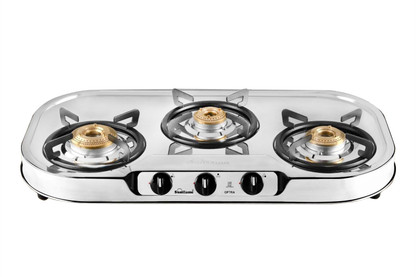 3 burner gas stove ss