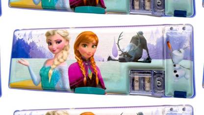  | RAREGEAR Multipurpose Magnetic Cartoon Printed Pencil Box  for Kids Elsa Frozen Princess Disney Frozen, Princess Art Plastic Pencil  Box - Box