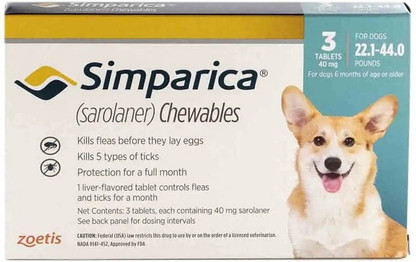 simparica chewable tablets