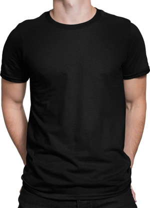 Plain black t shirt flipkart clearance