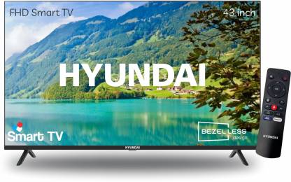 Hyundai 109 cm (43 inch) Full HD LED Smart Android Based TV
