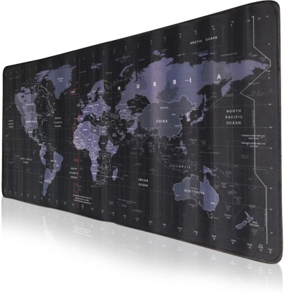 world map mouse pad xxl