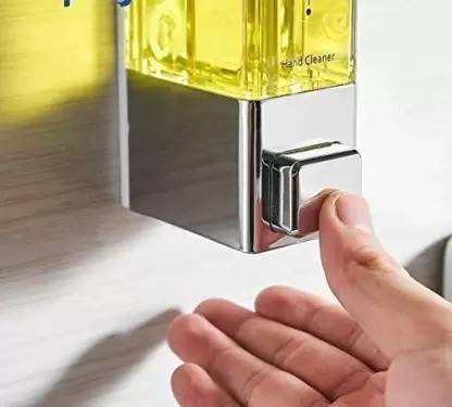 Prestige 350 ml Conditioner, Foam, Gel, Liquid, Lotion, Sanitizer Stand, Shampoo, Soap Dispenser  (Silver)