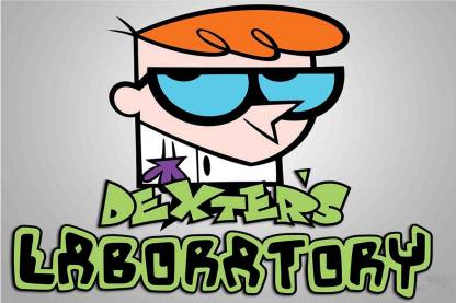 80's Cartoon Dexter's Laboratory Poster | Dexter's Memes Poster | Interior  Wall Decor| Poster for School/Drawing Room/Anganwadi| High Resolution 300  GSM Poster(Multicolor) Paper Print - Animation & Cartoons, Children,  Decorative posters in