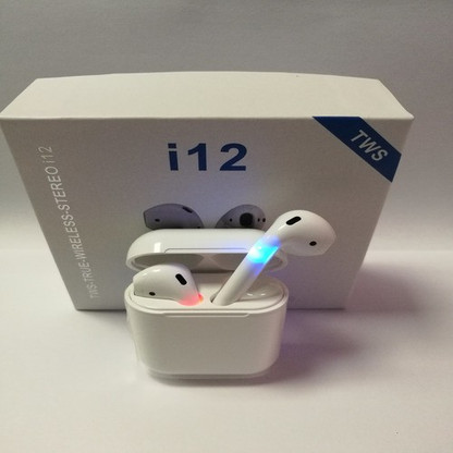 i12 TWS Airpods Bluetooth 5.0 Bluetooth 