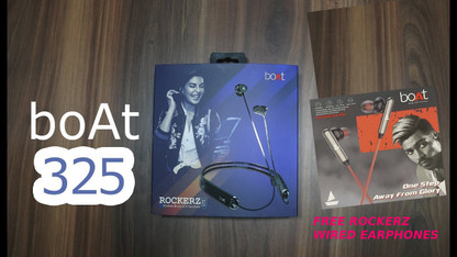 boAt Rockerz bluetooth headphones with 
