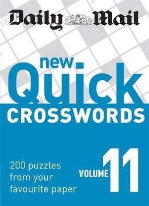 Daily Mail: New Quick Crosswords 11 - New Quick Crosswords 11 ...