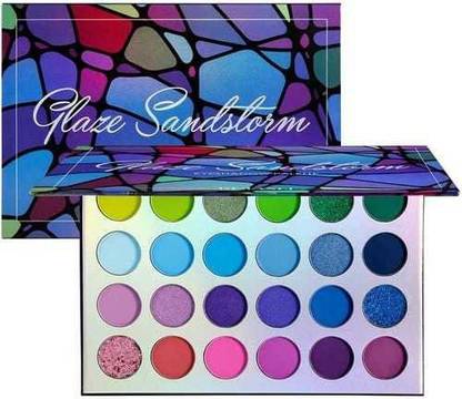 DE'LANCI 24 COLORS GLAZE SANDSTORM NEW PURPLE BLUE EYE SHADOW PALETTE OF 23 g. 23 g - Price in India, Buy DE'LANCI 24 COLORS GLAZE SANDSTORM NEW PURPLE BLUE EYE SHADOW PALETTE DE'LANCI 24 COLORS GLAZE SANDSTORM NEW PURPLE BLUE EYE SHADOW PALETTE OF 23 g. 23 g - Price in India, Buy DE'LANCI 24 COLORS GLAZE SANDSTORM NEW PURPLE BLUE EYE SHADOW PALETTE