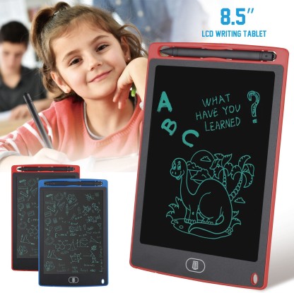 Educational and Learning Toys for Kids at Home and School Electronic Drawing Tablet with Lock Function Sunany LCD Writing Tablet 8.5-Inch Toddler Doodle Board Drawing Pad Black 