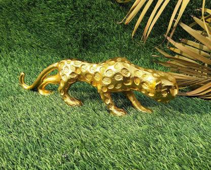 amishi blissful decor Jaguar Statue 24 Karat Gold Plated Animal Figurines  Home Decoration Decorative Showpiece - 13 cm Price in India - Buy amishi  blissful decor Jaguar Statue 24 Karat Gold Plated