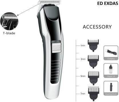 UZAN l Enterprises 538 Rechargeable Professional Runtime: 45 min Trimmer  for Men & Wo Trimmer 45 min Runtime 1 Length Settings Price in India - Buy  UZAN l Enterprises 538 Rechargeable Professional