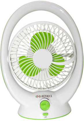 RENMAX Mini Table Fan 8215 with Bright 