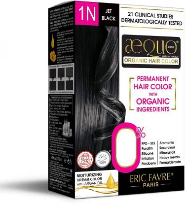 Aequo Organic Women 1N Jet Black Hair Colour-170ml- Derma Certified , Jet  Black - Price in India, Buy Aequo Organic Women 1N Jet Black Hair Colour-170ml-  Derma Certified , Jet Black Online