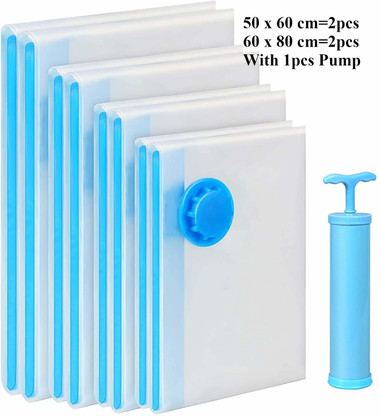 Air suction bags for clothes