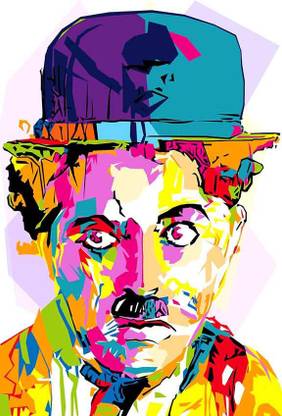 Self Adhesive UV Coated High Resolution Vinyl Print- Charlie Chaplin Fine Art Print Fine Art Print - Art & Paintings posters in India - Buy art, film, design, movie, music, nature and Self Adhesive UV Coated High Resolution Vinyl Print- Charlie Chaplin Fine Art Print Fine Art Print - Art & Paintings posters in India - Buy art, film, design, movie, music, nature and
