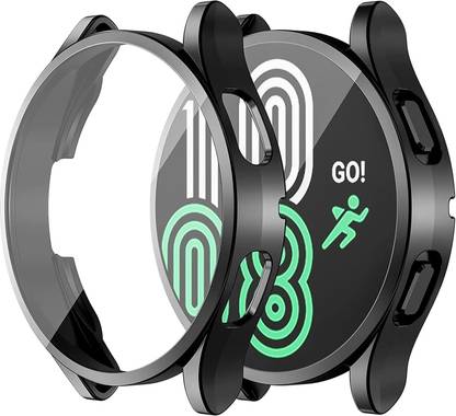 CallSmith Front and Back Screen Guard for Samsung Galaxy Watch 4 44mm, Case  with Built in