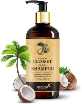 OneStop Care Coconut Milk Shampoo Hair Growth - Contains Ayurvedic &  Western Herbal Extracts - Price in India, Buy OneStop Care Coconut Milk  Shampoo Hair Growth - Contains Ayurvedic & Western Herbal