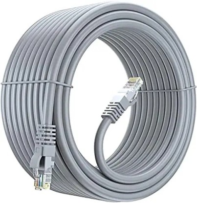 26 AWG 100% Copper Wire White / RJ45 / Ethernet/Patch/LAN/Router/Modem / 10/100 Premium Quality / CAT5e ALIDA SYSTEMS 3m Professional Network Cable enhanced 