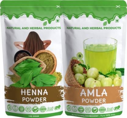 NATURAL AND HERBAL PRODUCTS Amla Henna Powder for Hair Care | Mehndi | Hair  Growth | Hair Colour | Hair Fall , Green - Price in India, Buy NATURAL AND  HERBAL PRODUCTS