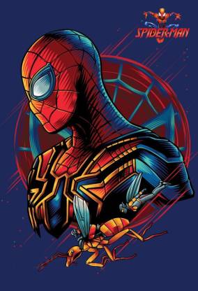 Poster Spiderman Digitalart(Wall Poster, 300GSM Matt, 13x19 Inches, Rolled,  Multicolor) Fine Art Print - Art & Paintings posters in India - Buy art,  film, design, movie, music, nature and educational paintings/wallpapers at