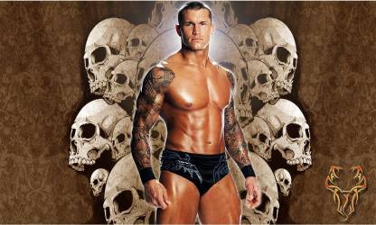 WWE Randy Orton Death Bringer ON FINE ART PAPER HD QUALITY WALLPAPER POSTER  Fine Art Print - Sports posters in India - Buy art, film, design, movie,  music, nature and educational paintings/wallpapers
