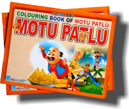 Colouring Activity Book Of [ Motu Patlu ] For KIds & Childrens | Draw Learn  Fun With Motu Patlu: Buy Colouring Activity Book Of [ Motu Patlu ] For KIds  & Childrens |