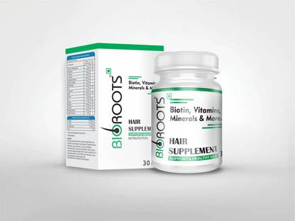 Bio Roots | BIOTIN, VITAMINS HAIR SUPPLIMENT TABLET PACK OF 1* Price in India - Buy Bio Roots | BIOTIN, VITAMINS HAIR SUPPLIMENT TABLET PACK OF 1* online at Bio Roots | BIOTIN, VITAMINS HAIR SUPPLIMENT TABLET PACK OF 1* Price in India - Buy Bio Roots | BIOTIN, VITAMINS HAIR SUPPLIMENT TABLET PACK OF 1* online at