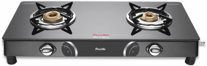 preethi blu flame gas stove 2 burner