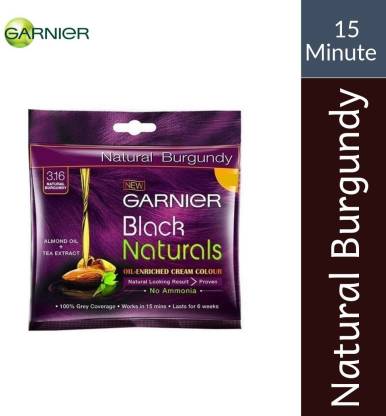 GARNIER NATURAL HAIR COLOUR PCK OF 10 , BURGUNDY - Price in India, Buy  GARNIER NATURAL HAIR COLOUR PCK OF 10 , BURGUNDY Online In India, Reviews,  Ratings & Features 