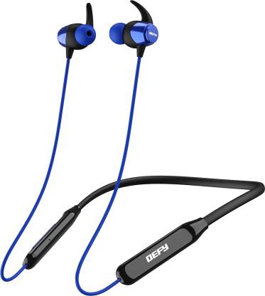 DEFY FuzionX Pro with ENC, Magnetic On/Off, Fast Charge and upto 16 Hours Playback Bluetooth Headset