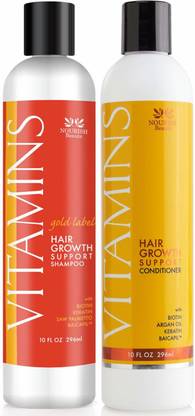 Nourish Beaute NEW VITAMINS Gold Label Hair Growth Shampoo ...