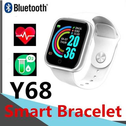 D20 smart watch white Clearance