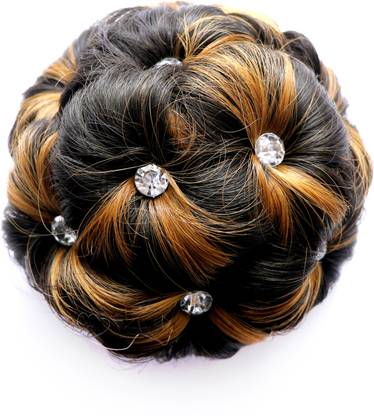 Shivarth Juda Panja with Stone Bridal styler Artificial Bun Tress Claw Hair Extension Price in India - Buy Shivarth Juda Panja with Stone Bridal styler Artificial Bun Tress Claw Hair Extension online Shivarth Juda Panja with Stone Bridal styler Artificial Bun Tress Claw Hair Extension Price in India - Buy Shivarth Juda Panja with Stone Bridal styler Artificial Bun Tress Claw Hair Extension online
