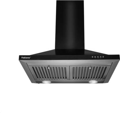 Fabiano Cosmo BK 60 Wall Mounted Chimney  (Black 1000 CMH)