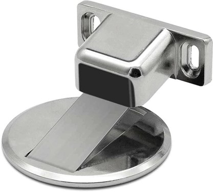 Compact Stainless Steel Metal Magnet Door stopper Magnetic Door Stop Catch 