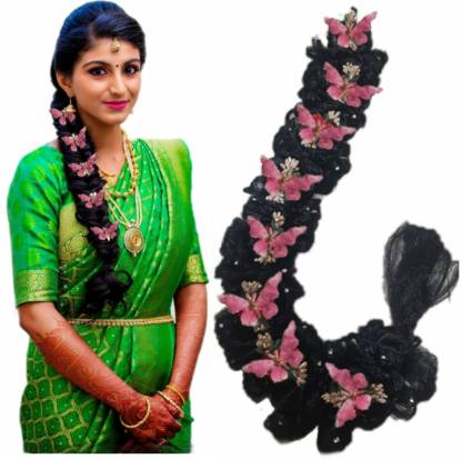 Nandita Instant ready for wedding party function fancy choti hair extension  Hair Extension Price in India - Buy Nandita Instant ready for wedding party  function fancy choti hair extension Hair Extension online