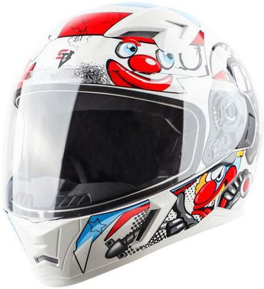 Steelbird SBA-21 COMIC Motorbike Helmet 