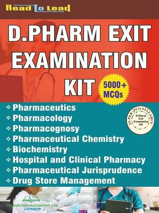 D.Pharma Exit Examination Kit According To Exit Exam Of D.pharm With 5000+ MCQs