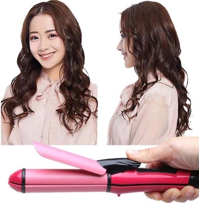 2 in 1 Hair Straightener Flat Iron and Hair Curler with LCD Lockable 450f  Steam Hair Straightener with Private Label  China 2 in 1 Hair Curler and  LCD Lockable 450f Steam